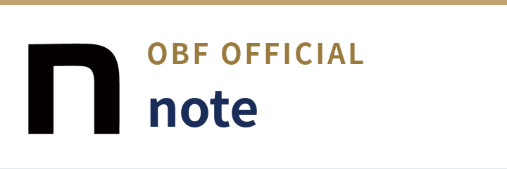 OBF OFFICIAL noteに移動する